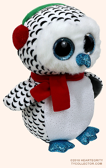 Nester (medium) - owl - Ty Beanie Boo