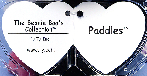 Paddles (German version) - swing tag inside