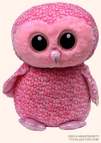 Pinky (extra large) - owl - Ty Beanie Boos