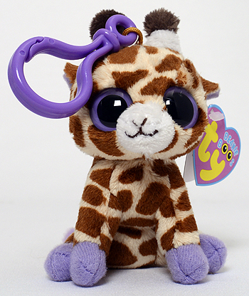 Safari (key-clip) - Giraffe - Ty Beanie Boos