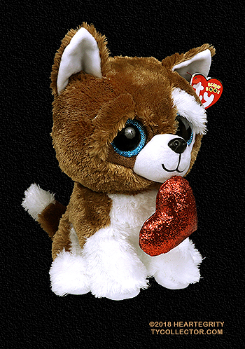 Smootches (medium) - dog - Ty Beanie Boo