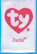 Darlin US tush tag - front