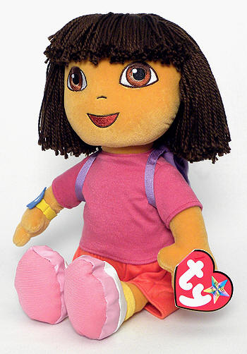 Dora (large) - Girl - Doll - Ty Beanie Buddies