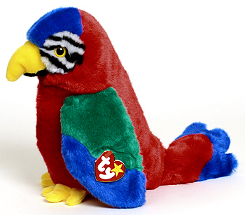 Jabber - parrot - Ty Beanie Buddies