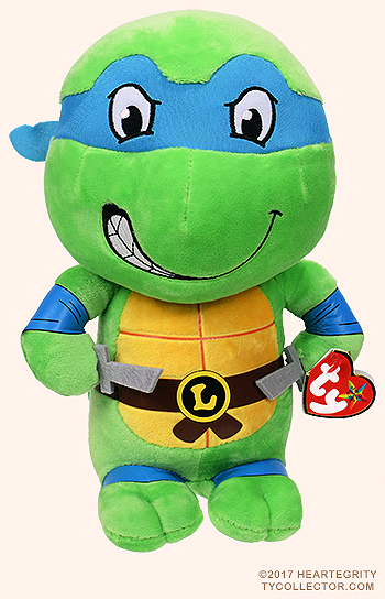 Leonardo - teenage mutant ninja turtle - Ty Beanie Buddies