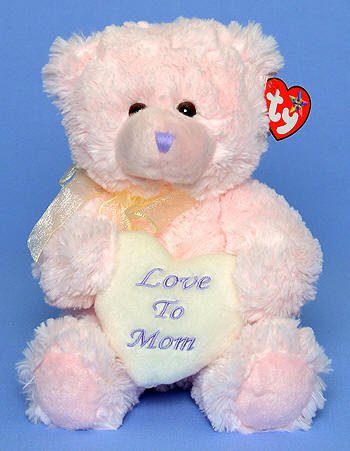 Love To Mom - Bear - Ty Beanie Buddies