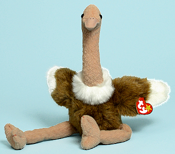 Stretch - ostrich - Ty Beanie Buddy