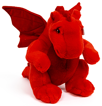 Y Ddraig Goch (2006 version) - dragon - Ty Beanie Buddies