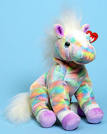 Opal (rainbow) - horse - Ty Classics / Plush