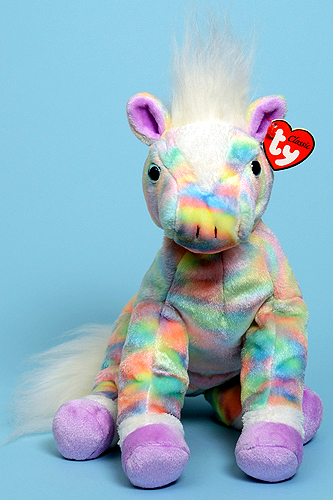 Opal (rainbow) - horse - Ty Classic / Plush