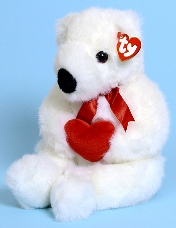 Romeo (red ribbon) - bear - Ty Plush / Classics