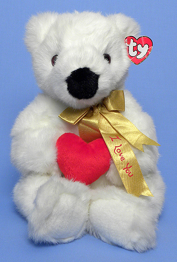 Romeo (gold ribbon) - Bear - Ty Plush / Classic