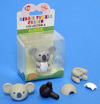 Aussie - Ty Beanie Puzzle Erasers