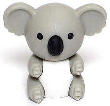 Aussie - Koala Bear - Ty Beanie Puzzle Erasers