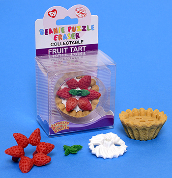 Fruit Tart - Ty Beanie Puzzle Erasers