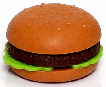 Hamburger - Ty Beanie Puzzle Erasers