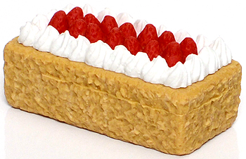 Pound Cake - Ty Beanie Puzzle Erasers