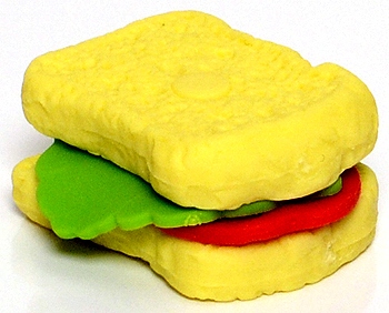 Sandwich - Ty Beanie Puzzle Erasers