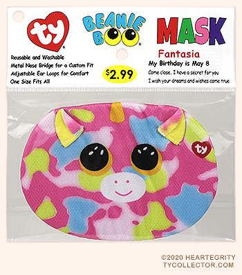 Fantasia - unicorn - Ty Boo Mask