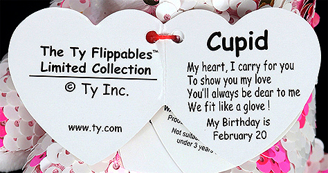 Cupid - swing tag inside