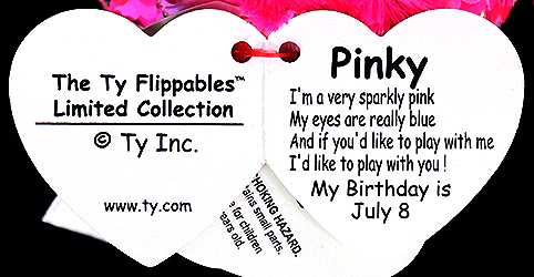 Pinky - swing tag inside