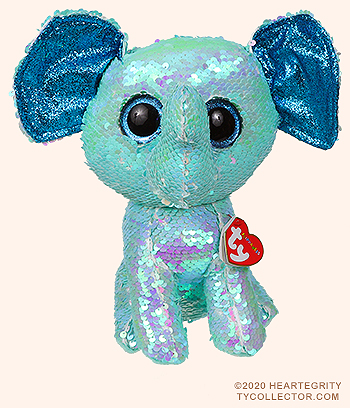 Stuart (medium) - elephant - Ty Flippables