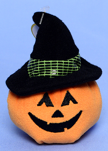 Witchkin - pumpkin - Ty Halloweenie Beanies