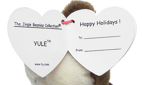 Yule (key-clip) swing tag inside