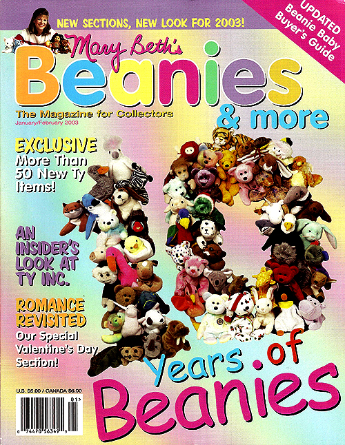 Mary Beth's Beanies & More magazine - January/February 2003