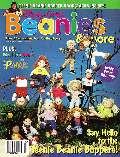 Mary Beth's Beanies & More magazine - July/August 2002