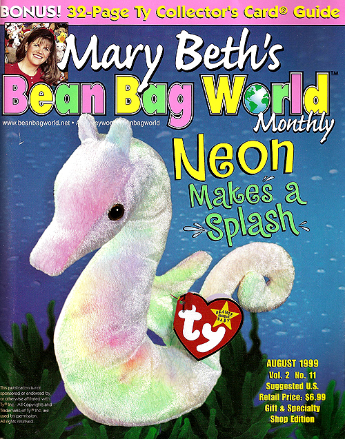 Mary Beth's Bean Bag World Monthly - August 1999