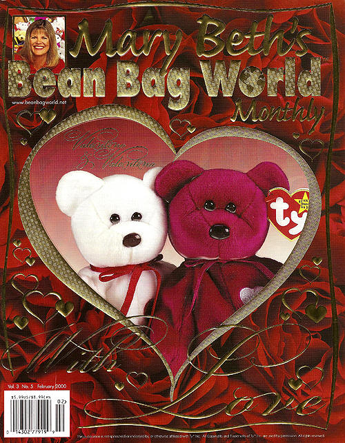 Mary Beth's Bean Bag World Monthly - February 2000 cover