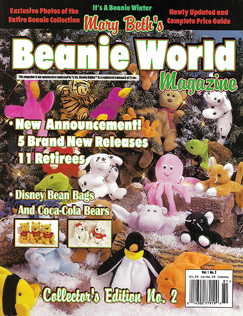 Mary Beth's Beanie World Magazine, Volume 1, Number 2