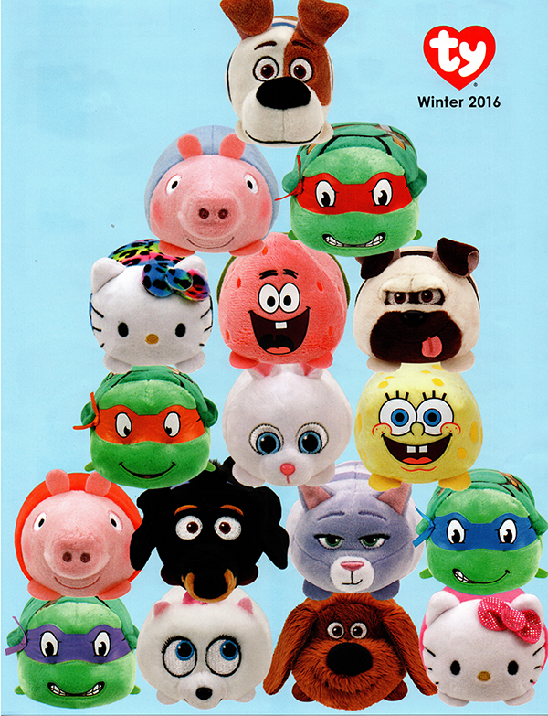 Ty retailer catalog - Winter 2016, front