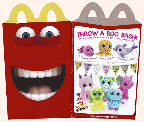 2014 - McDonalds Happy Meal Box - Teenie Beanie Boos