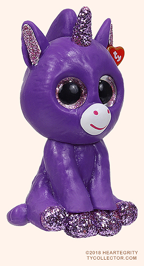 Amethyst - unicorn - Ty Mini Boo