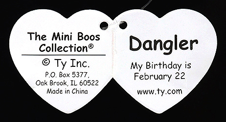 Dangler (clip) - swing tag inside