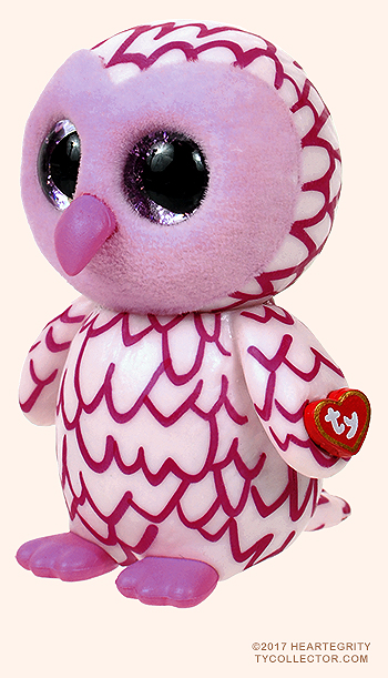 Pinky - owl - Ty Mini Boos