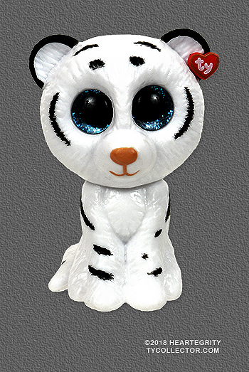 Tundra - white tiger - Ty Mini Boos