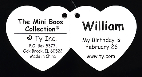 William (clip) - swing tag inside