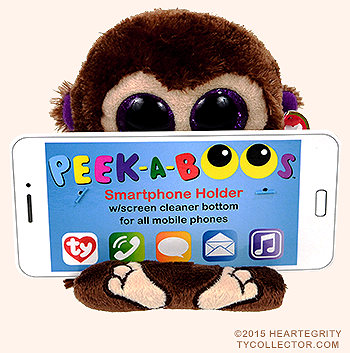 Chimps - monkey - Ty Peek-A-Boos