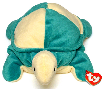 Snap (green and yellow) - turtle - Ty Pillow Pals