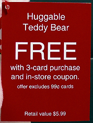 Amore - extra swing tag front