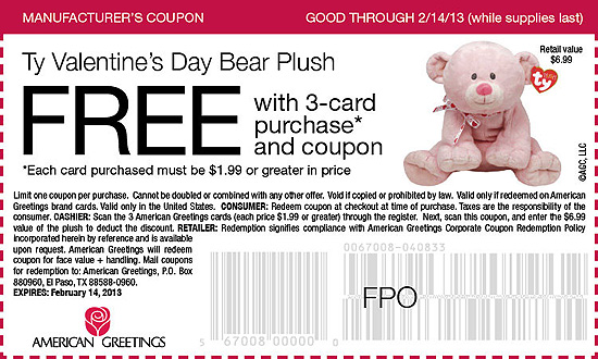 Amore online coupon
