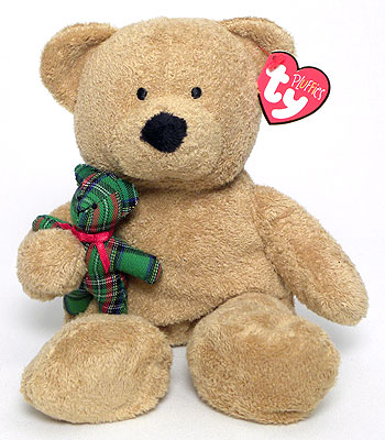 Beary Merry - Bear - Ty Pluffies