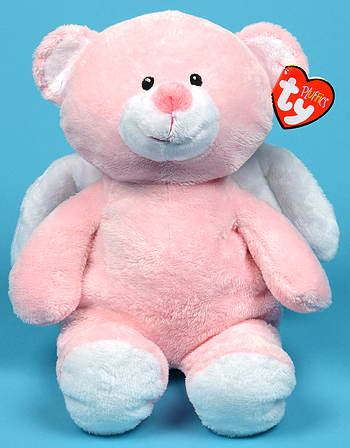 Little Angel (pink) - bear - Ty Pluffies