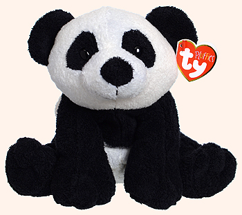 Munches - panda bear - Ty Pluffies