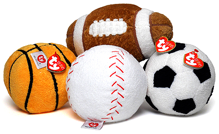 Ty Pluffies sports balls