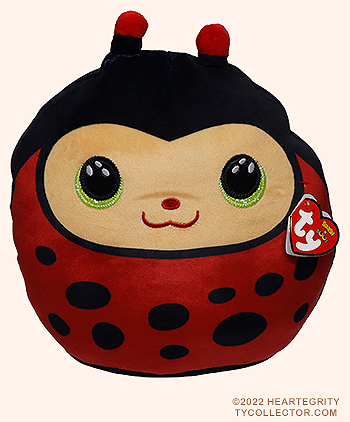 Izzy (10-inch) - ladybug - Ty Squish-a-Boos