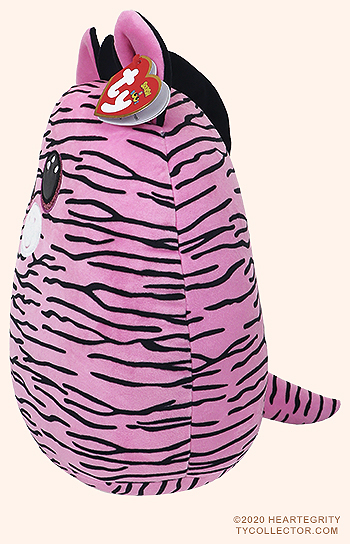 Zoey (14-inch) - zebra - Ty Squish-a-Boos